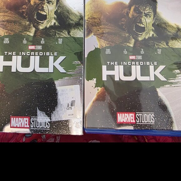The Incredible Hulk Blu Ray with Jewel case and Slip cover - Picture 2 of 3